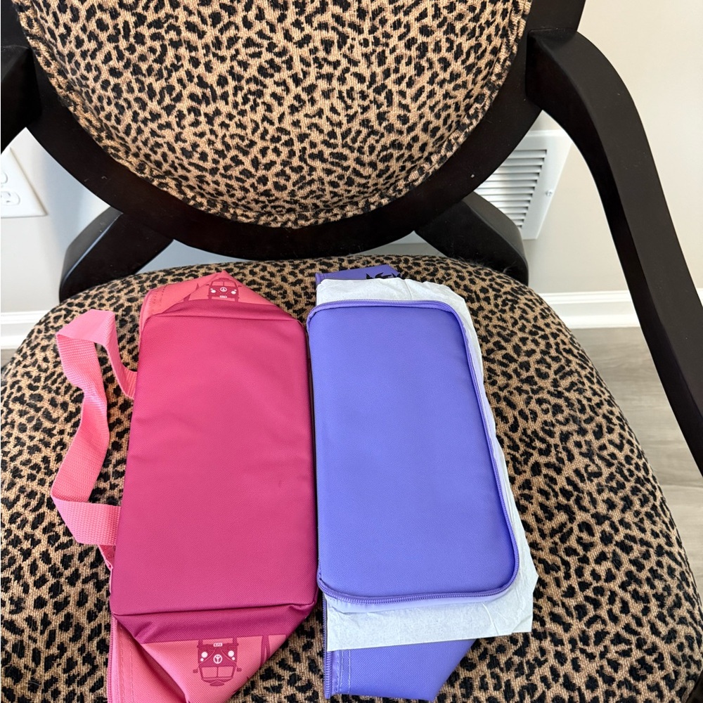 Trader Joe's Purple and Pink Insulated Bags - Picture 3 of 4